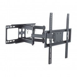 TV-Wall Mount for 23-60- - PureMounts -FM41-400-, Tilted, up to 50kg, Tilt:+10°/- 20°, swivel:  180°,  level: +/- 3°,  62-475 mm  wall distance, max.VESA 400x400, Steel black